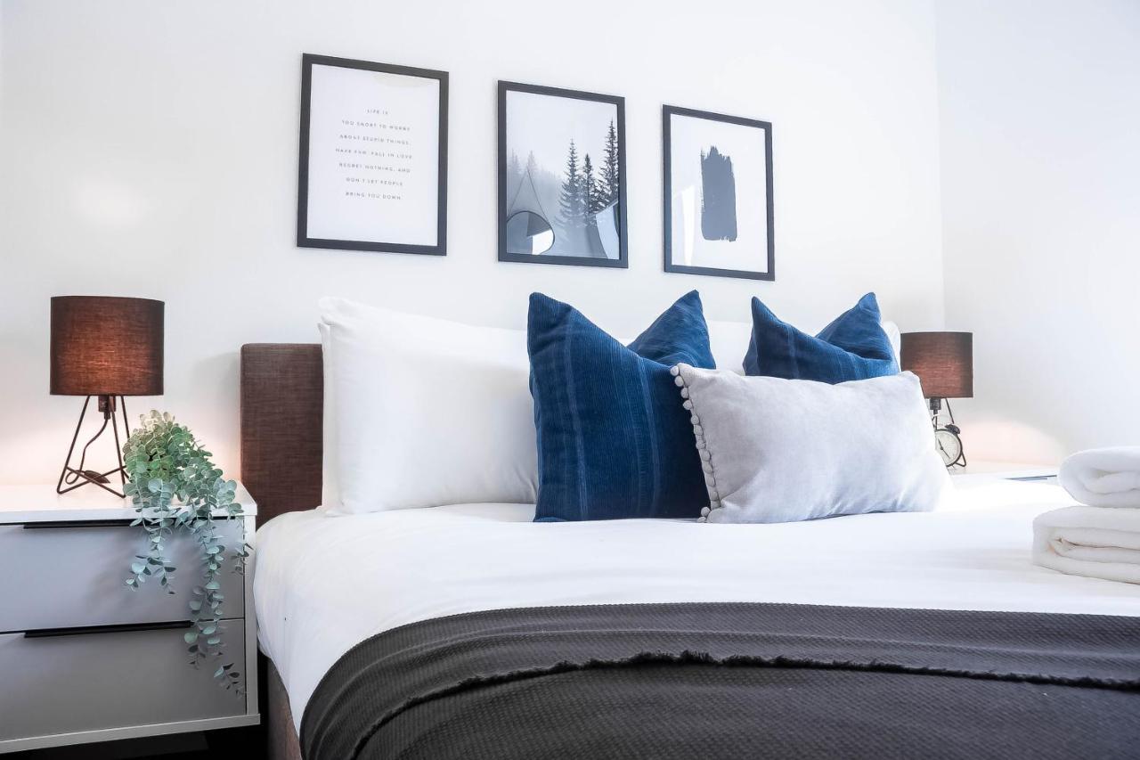 Luxe Interchange Apartment Near Old Trafford - Media City - The Quays Manchester Eksteriør bilde