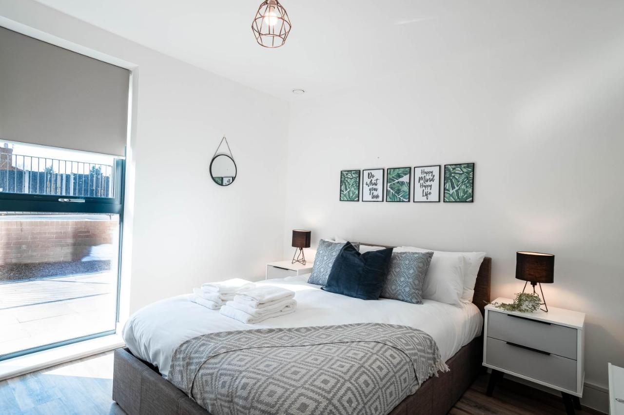 Luxe Interchange Apartment Near Old Trafford - Media City - The Quays Manchester Eksteriør bilde