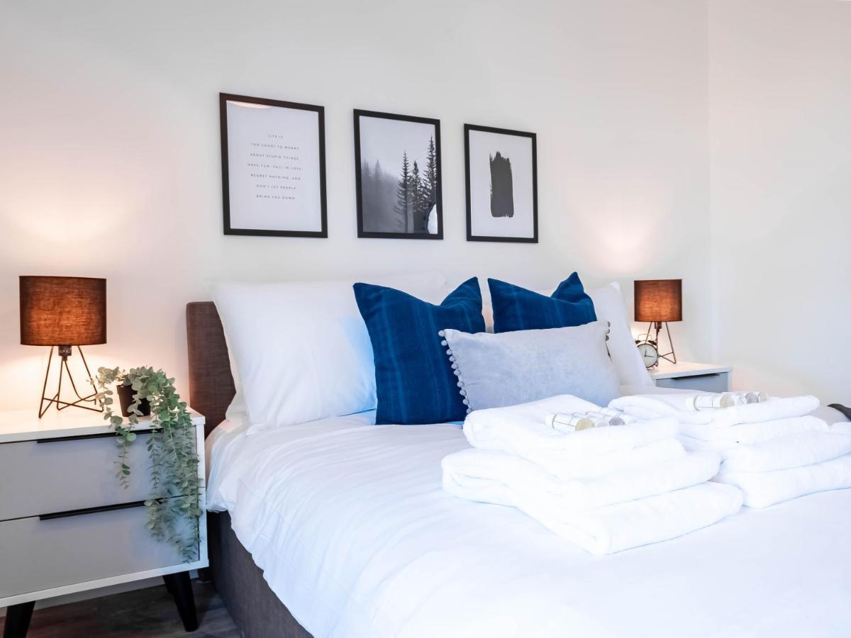 Luxe Interchange Apartment Near Old Trafford - Media City - The Quays Manchester Eksteriør bilde