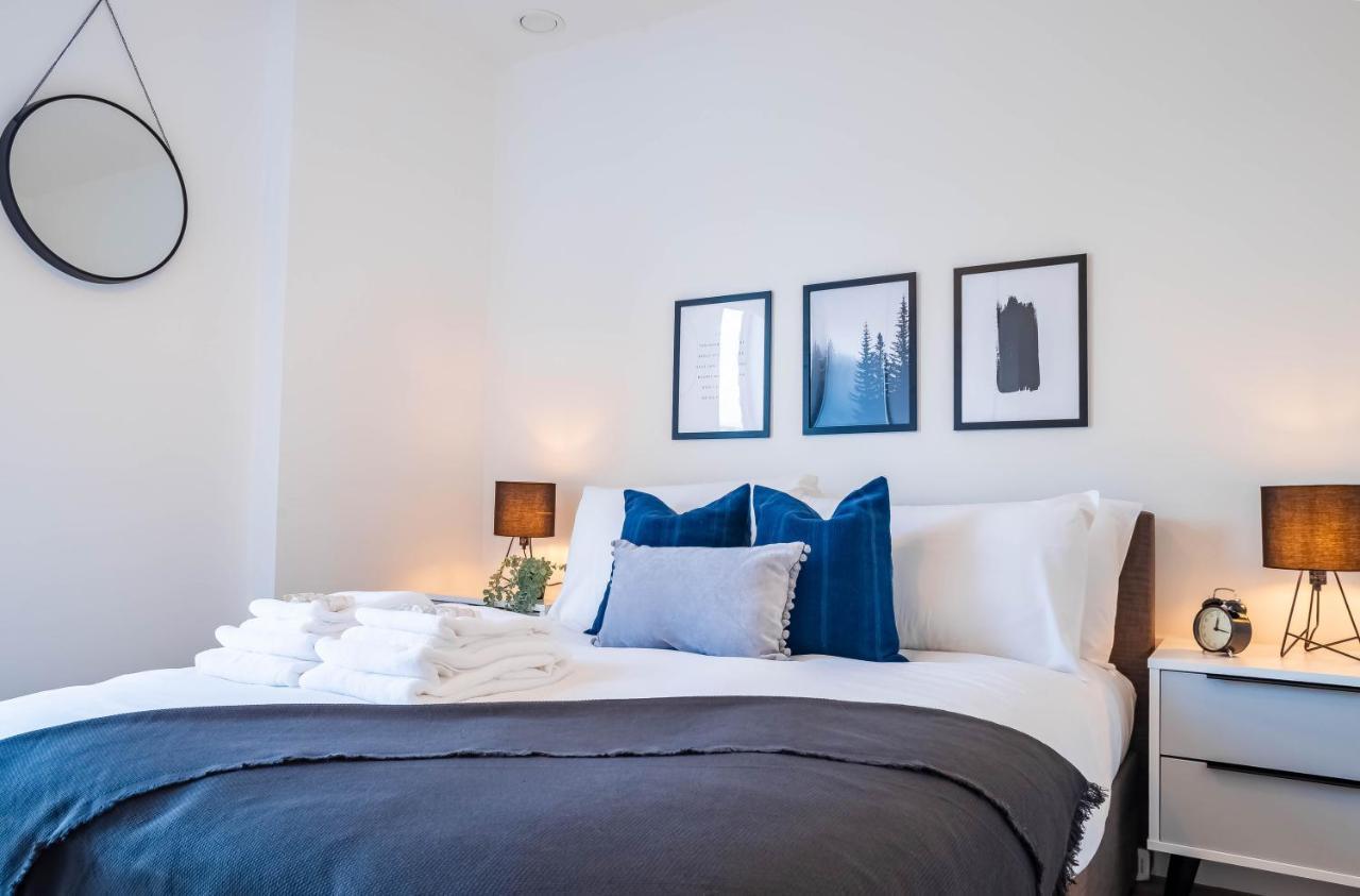 Luxe Interchange Apartment Near Old Trafford - Media City - The Quays Manchester Eksteriør bilde