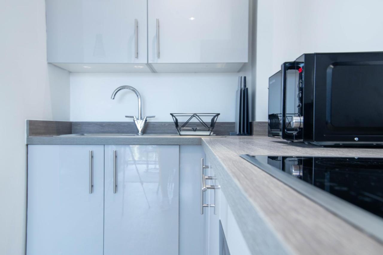 Luxe Interchange Apartment Near Old Trafford - Media City - The Quays Manchester Eksteriør bilde