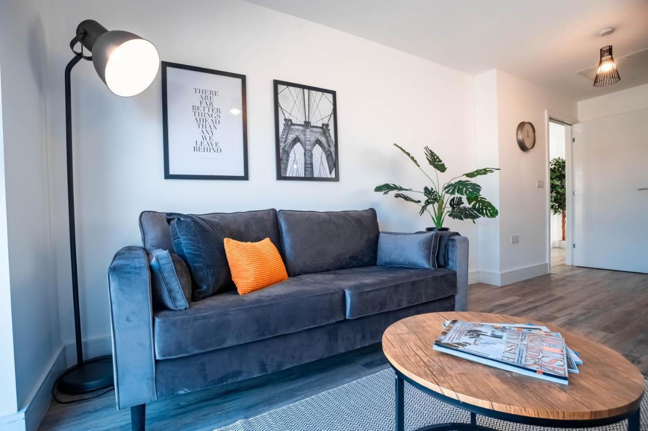 Luxe Interchange Apartment Near Old Trafford - Media City - The Quays Manchester Eksteriør bilde