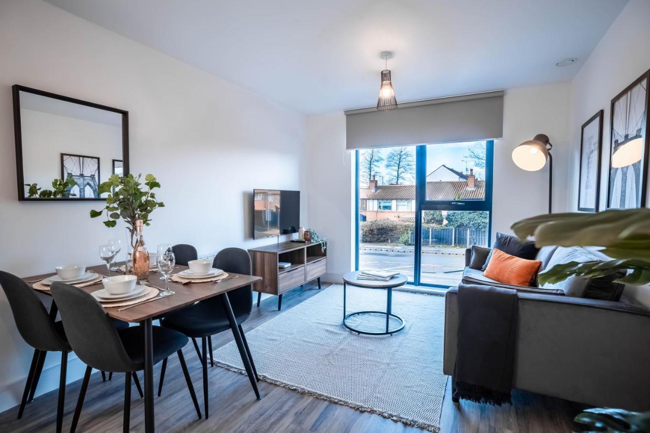 Luxe Interchange Apartment Near Old Trafford - Media City - The Quays Manchester Eksteriør bilde