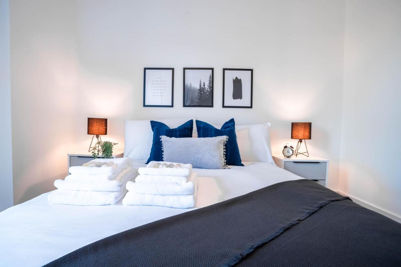 Luxe Interchange Apartment Near Old Trafford - Media City - The Quays Manchester Eksteriør bilde