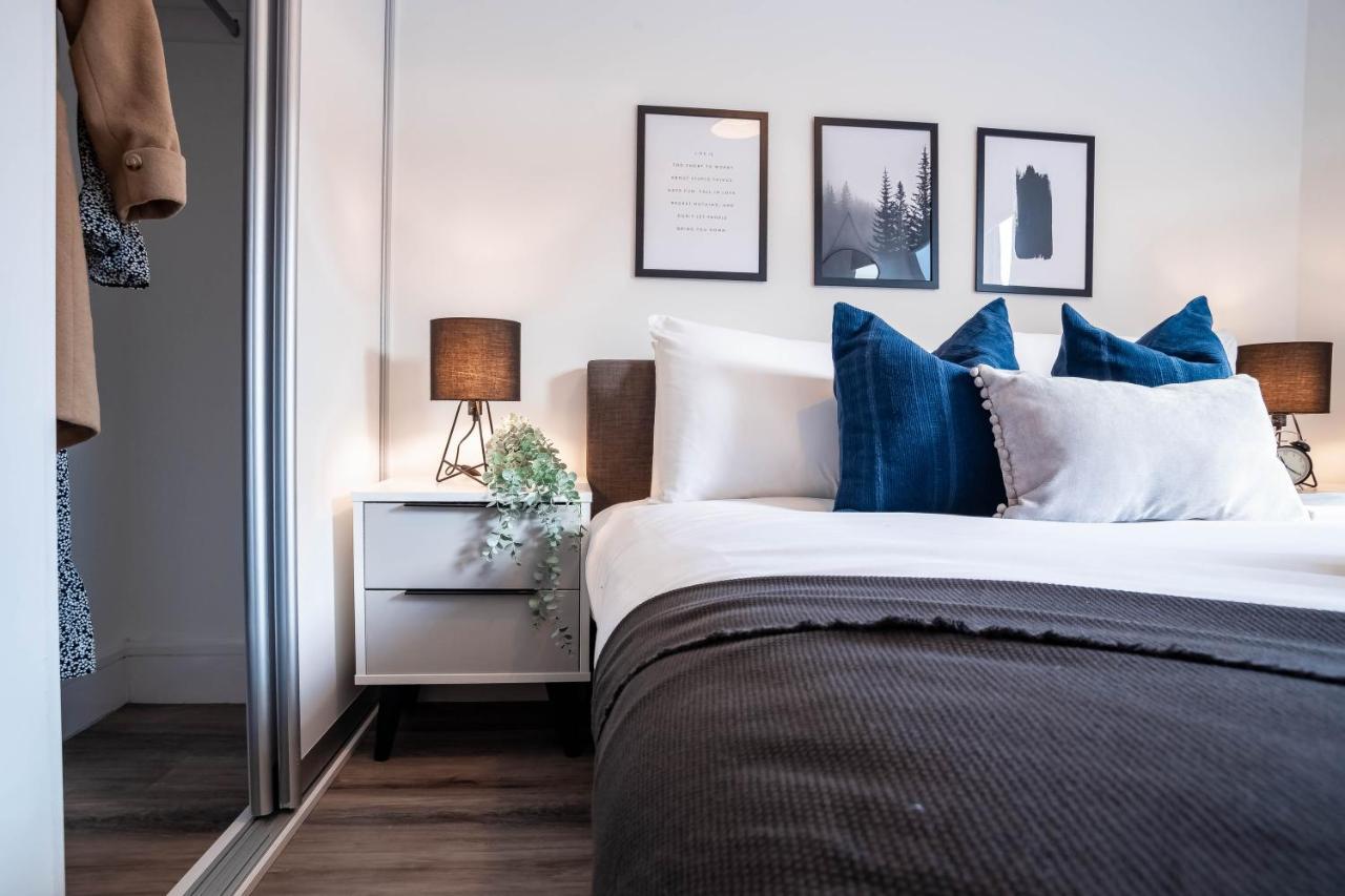 Luxe Interchange Apartment Near Old Trafford - Media City - The Quays Manchester Eksteriør bilde