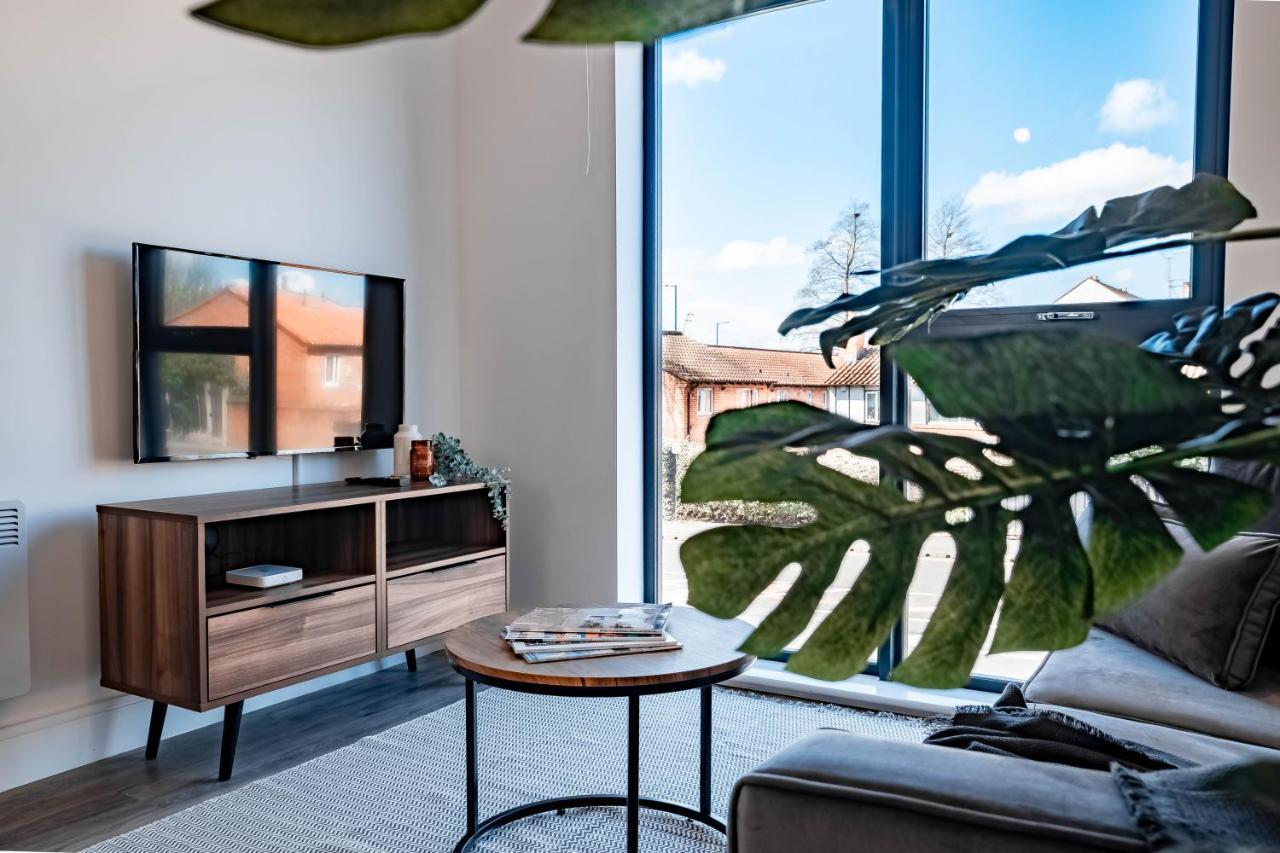 Luxe Interchange Apartment Near Old Trafford - Media City - The Quays Manchester Eksteriør bilde