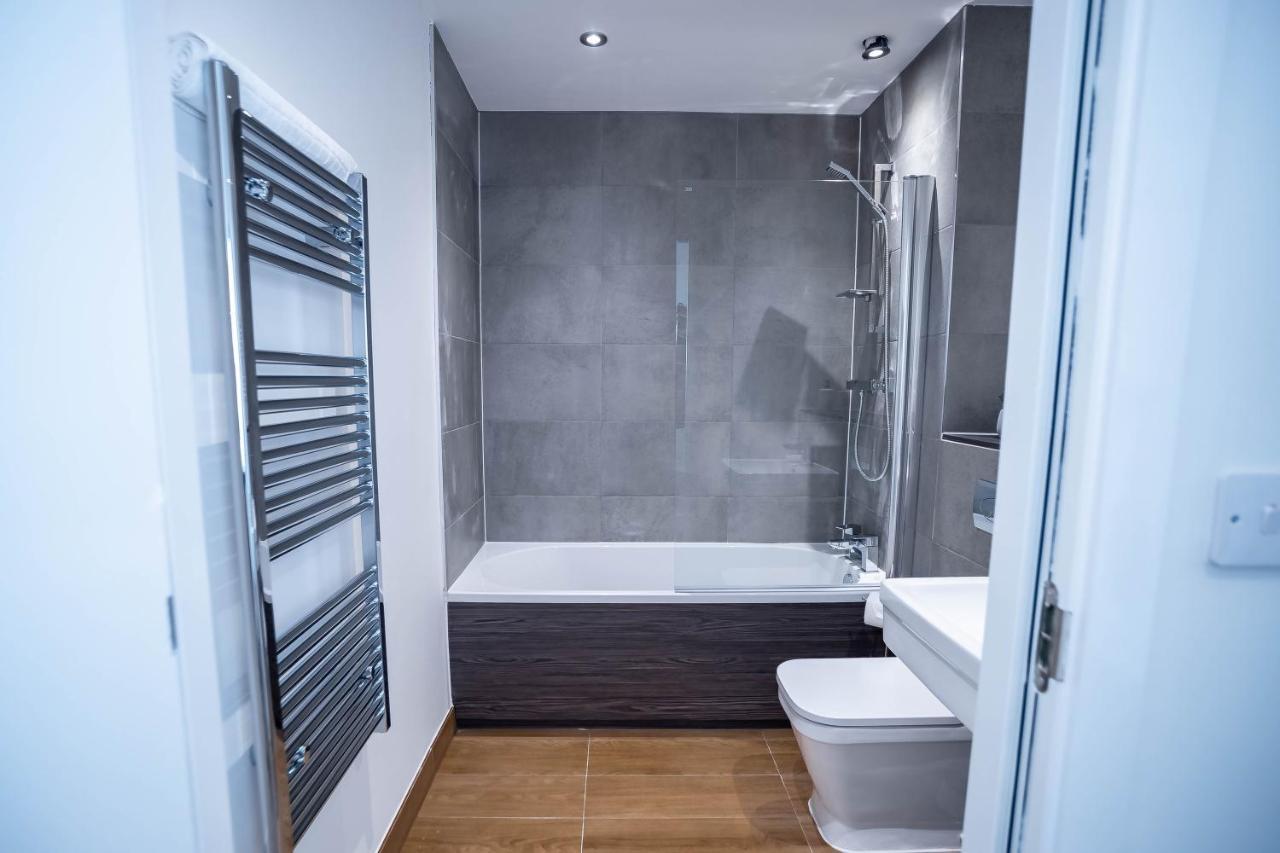 Luxe Interchange Apartment Near Old Trafford - Media City - The Quays Manchester Eksteriør bilde