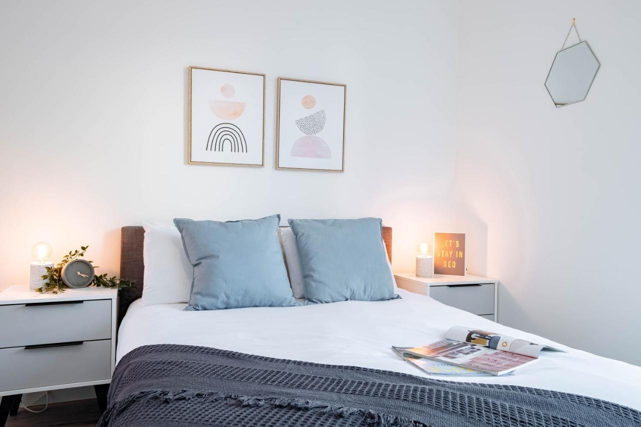 Luxe Interchange Apartment Near Old Trafford - Media City - The Quays Manchester Eksteriør bilde